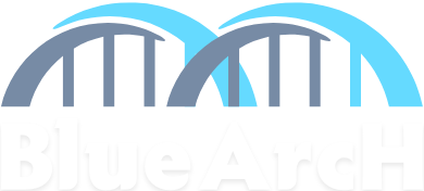 Blue ArcH Logo